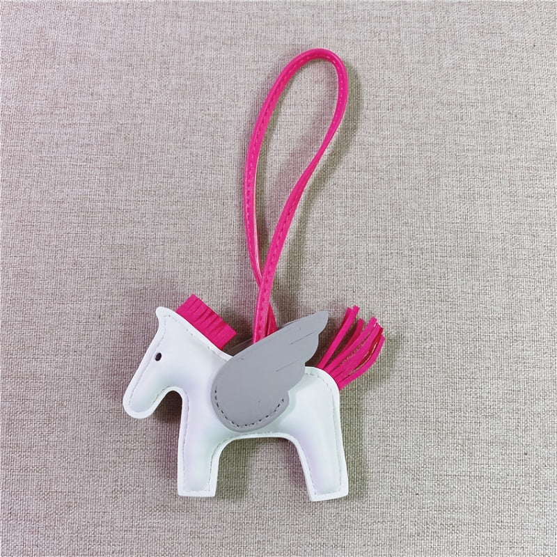 16pcs Flying Horse Keychain Bag Charm Pendant Accessory Keychain