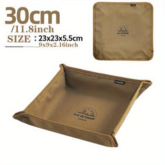 Portable Folding Storage Tray for Home Travel Box Square Sundries Storage Tray
