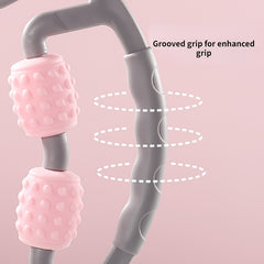 360 Rotating Ring Clip Massager Roller Handheld Massager
