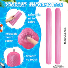 Vibrant Mixed Inflatable Swimming Pool Float Durable Pearlescent