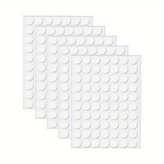 350pcs Double Sided Transparent Adhesive Stickers Waterproof Small