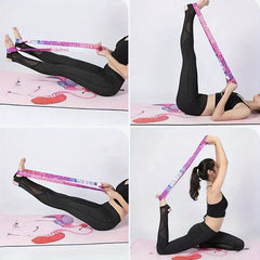 Multifunctional Yoga Stretching Strap and Mat Storage Strap