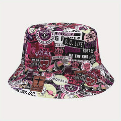 Breathable Sunshade Bucket Hat Double sided Sun Hat For Men Women