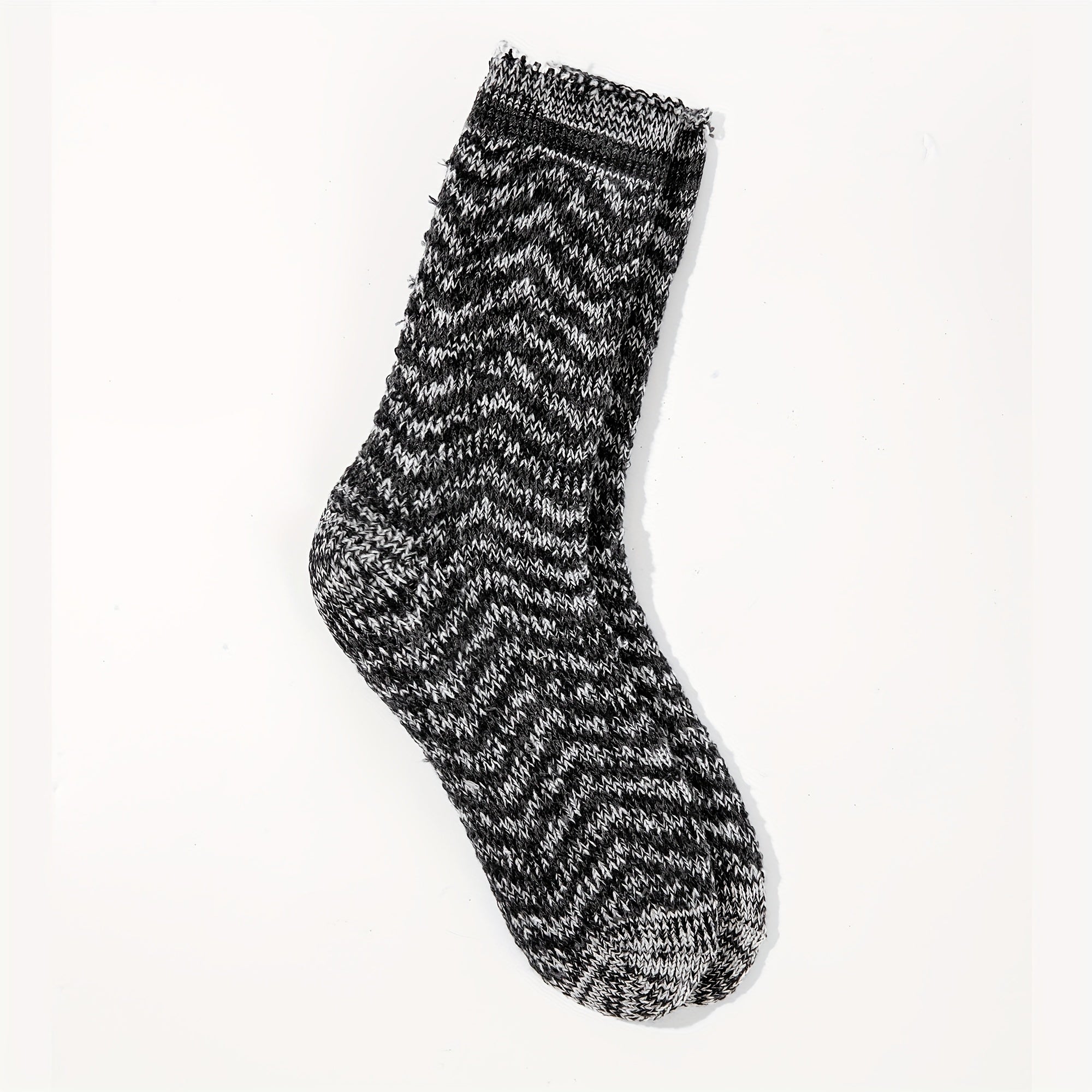 Stripe Print Socks Soft Mid Tube Socks Women's Stockings