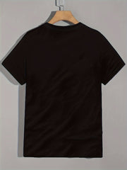 Flag Pattern Print Men's Short Sleeve T-shirt Graphic Tee