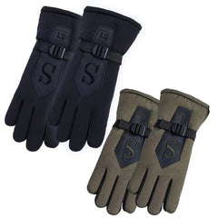 Winter Thermal Touch Screen Gloves - Full Fingered Ski Gloves For Women And Men