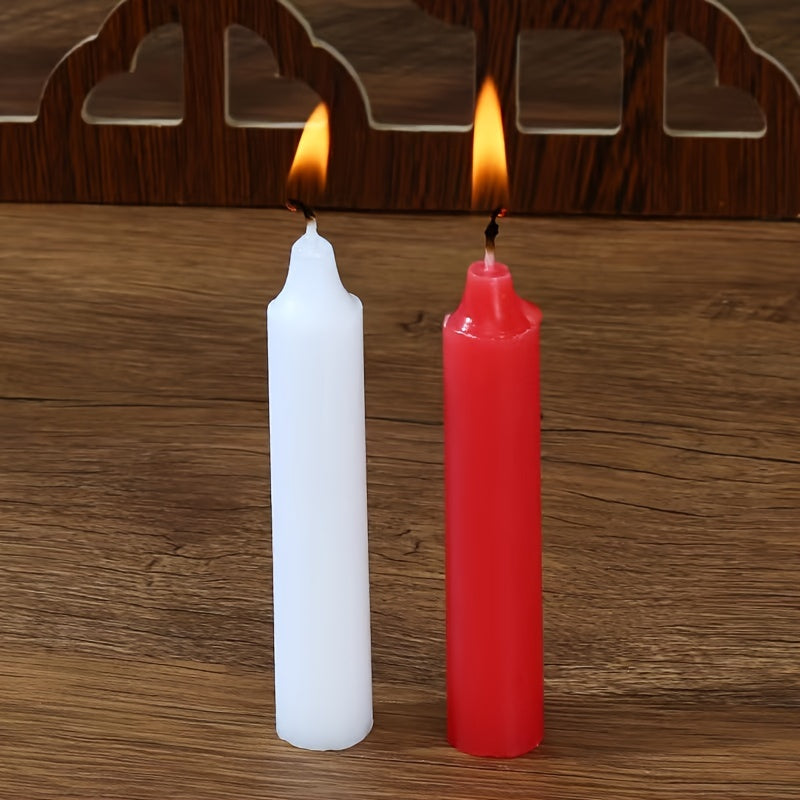 10pcs Outdoor Party Candles Hiking Camping Romantic Wedding Dinner Home Lighting
