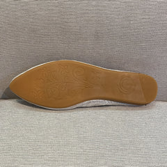 Rhinestone Ballet Flats Pointed Toe Soft Sole Slip On Shoes