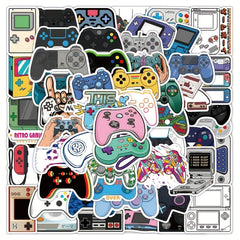 50 Game Controller Series Waterproof Stickers DIY Creative Toys