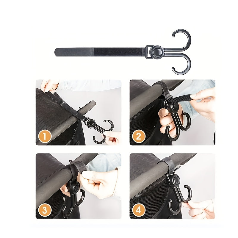 Adjustable Stroller Accessories Traveling Hanging Pushchair Hanger