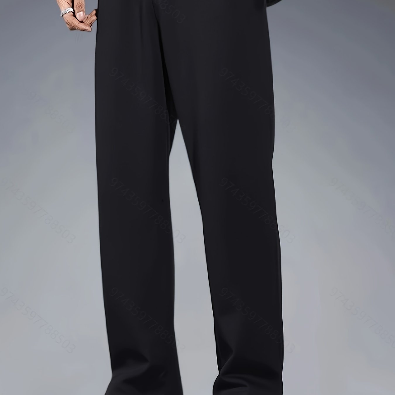 Men's Loose Stretch Pants Casual Outdoor Trousers