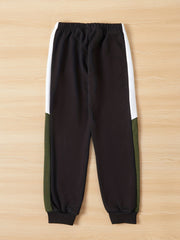 Boys Casual Block Long Pants for Spring/Autumn