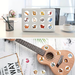 200pcs Cartoon Animals Stickers Roll Scrapbook DIY Gift Decoration
