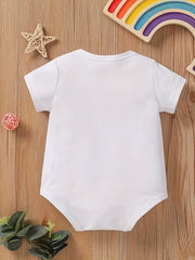Baby Boys Never Sleep Again Short Sleeves Onesie
