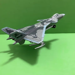 F-20 Fighter Jet Model Self Assembly Kit Desk Decor Realistic Easy to Assemble