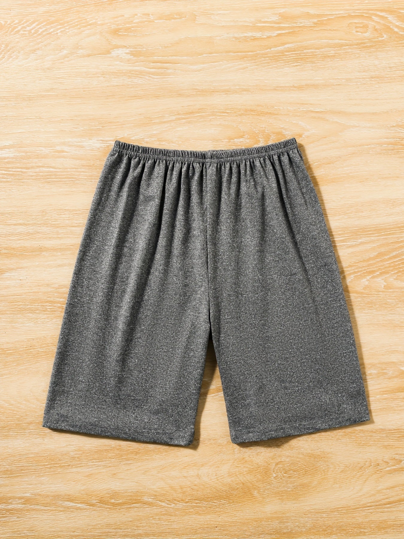 3pcs Boys Comfortable Casual Shorts Elastic Waist for Summer Outdoor