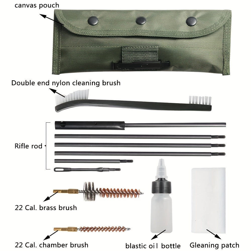 Outdoor Cleaning Kit Set Universal Butt Brushes Cleaner Set Tools Green