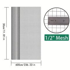 1pc Hardware Cloth 2 54 5 08cm 30 0cm X 19 68' Chicken Wire Fence