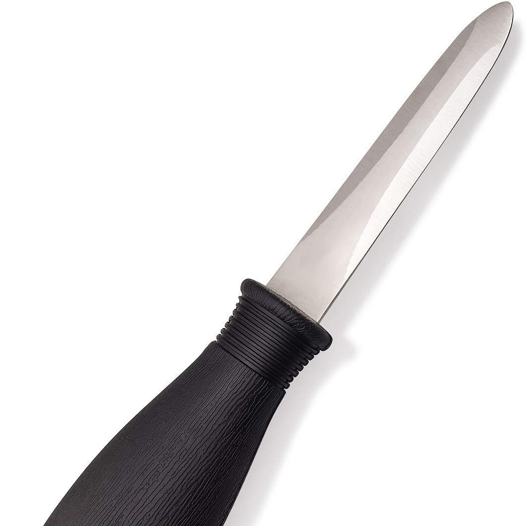 ATISEN Oyster Shucking Tool Stainless Steel Opener with Non-slip Grip