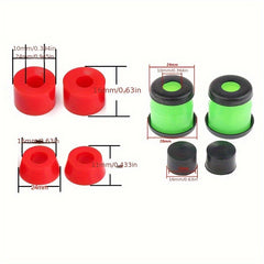 Colorful Shock Absorbers for Four Wheel Skateboard