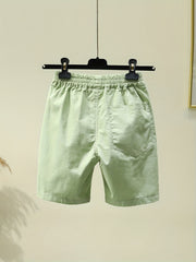 Boys Comfortable Letter Cotton Shorts