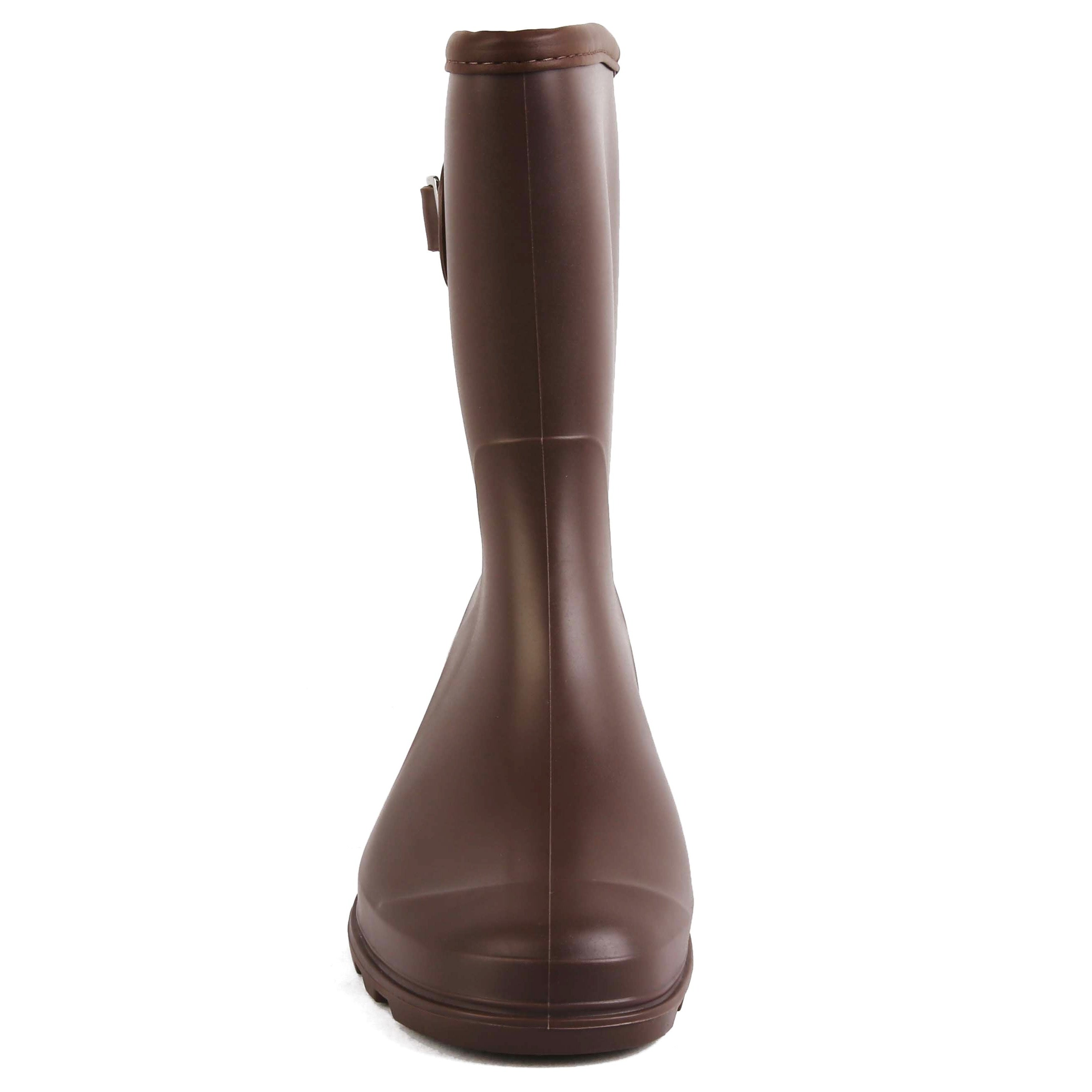 PVC Buckle Decor Non Slip Rain Boots Waterproof Lightweight