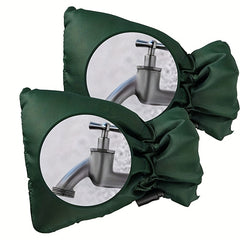 2pcs Outdoor Winter Faucet Anti freezing Protective Covers