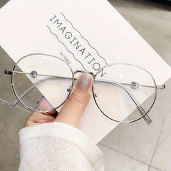 Anti Light Glasses For Women Men Casual Optical Glasses