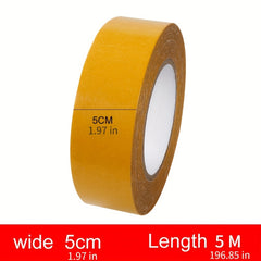 Strong Double Sided Carpet Adhesive Tape Translucent Waterproof High Viscosity