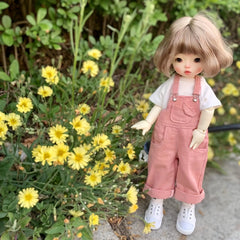 6 Point BJD Overalls Jeans & T Shirt Combo - Stylish Outfit