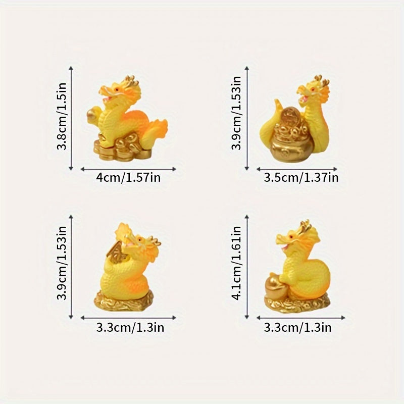 Year Dragon Ornament Zodiac Dragon Doll DIY Decorations