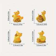 Year Dragon Ornament Zodiac Dragon Doll DIY Decorations