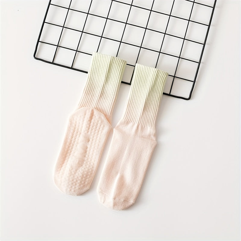 Gradient Elastic Pilates Non Slip Socks