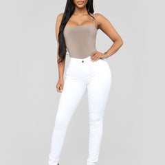 High Rise Slim Fit Stretchy Skinny Jeans