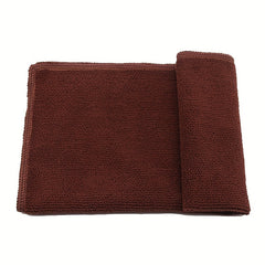 2 Pcs Microfiber Cleaning Rags Small Square Towels Household Cleaning