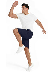 Men's Casual Elastic Waist Shorts