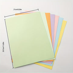 35 Sheets Colorful Card Origami Paper 7 Colors Graffiti Printing Copy Paper