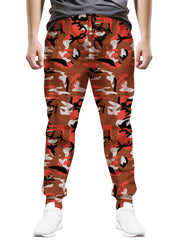 Men's Camo Drawstring Sweatpants Loose Fit Joggers