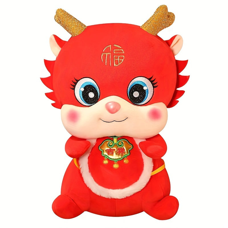 Dragon Plush Doll Room Decor Christmas Year's Gift