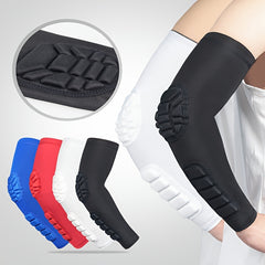 1pc Sports Elbow Anti-collision Arm Sleeve Basketball Riding Fitness Gear