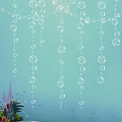 Mermaid Party Bubble Skirt Wreath Decoration