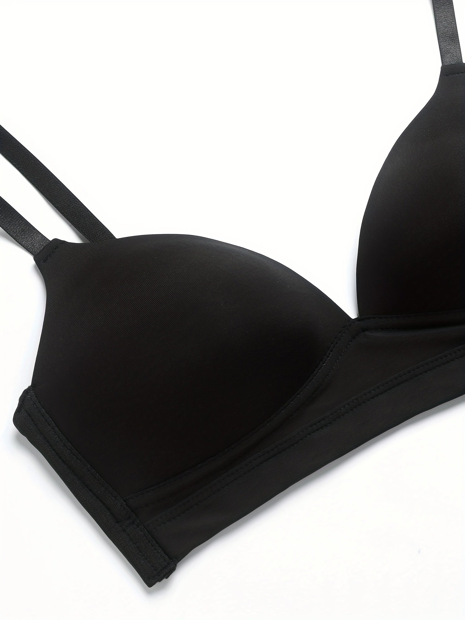 Solid T Shirt Bra Push Up Bra Women's Lingerie
