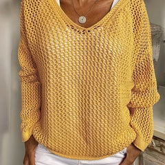 Casual Sweater Women's Plus Solid Hooded Jumper