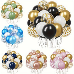 Colorful Confetti Balloon Set for Wedding Birthday Anniversary Graduation
