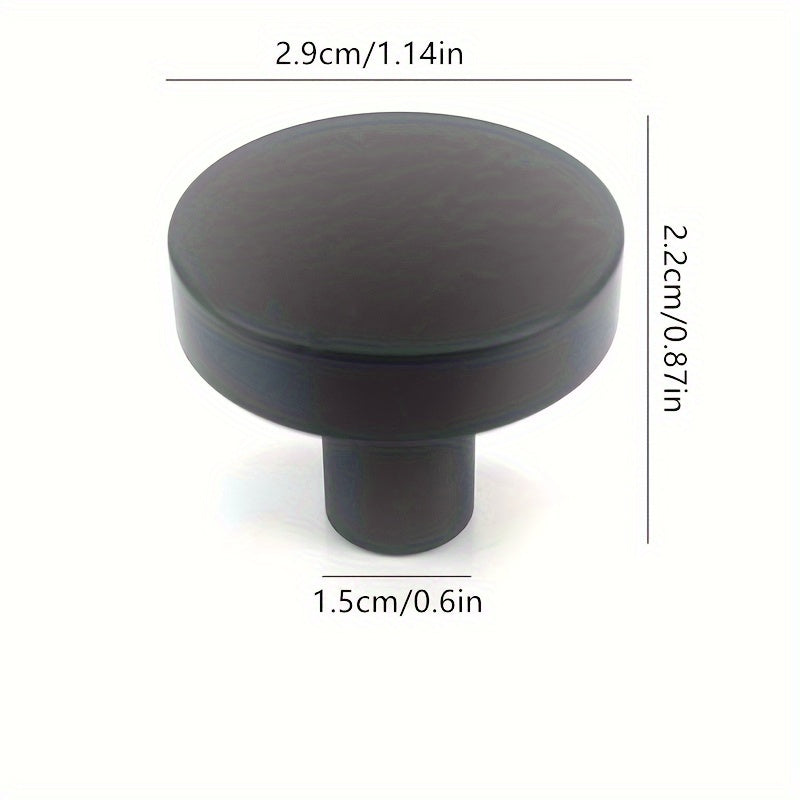 4pcs Kitchen Cabinet Knobs Round Dresser Drawer Pulls