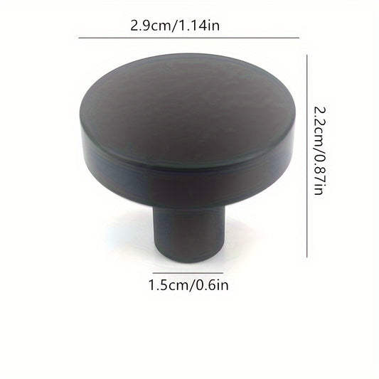 4pcs Kitchen Cabinet Knobs Round Dresser Drawer Pulls