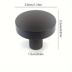 4pcs Kitchen Cabinet Knobs Round Dresser Drawer Pulls