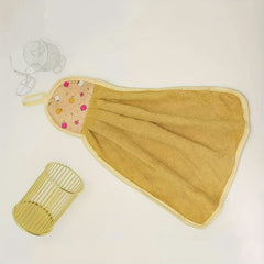 Fruit Pattern Hanging Towel Soft & Absorbent for Bathroom & Kitchen