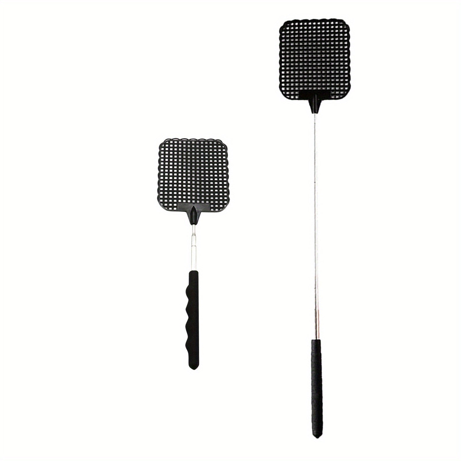 5 Packs Stainless Steel Retractable Fly Swatter