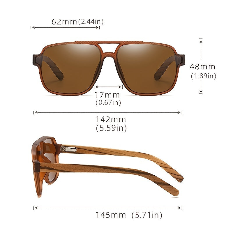 Men's Polarized Vintage Sunglasses